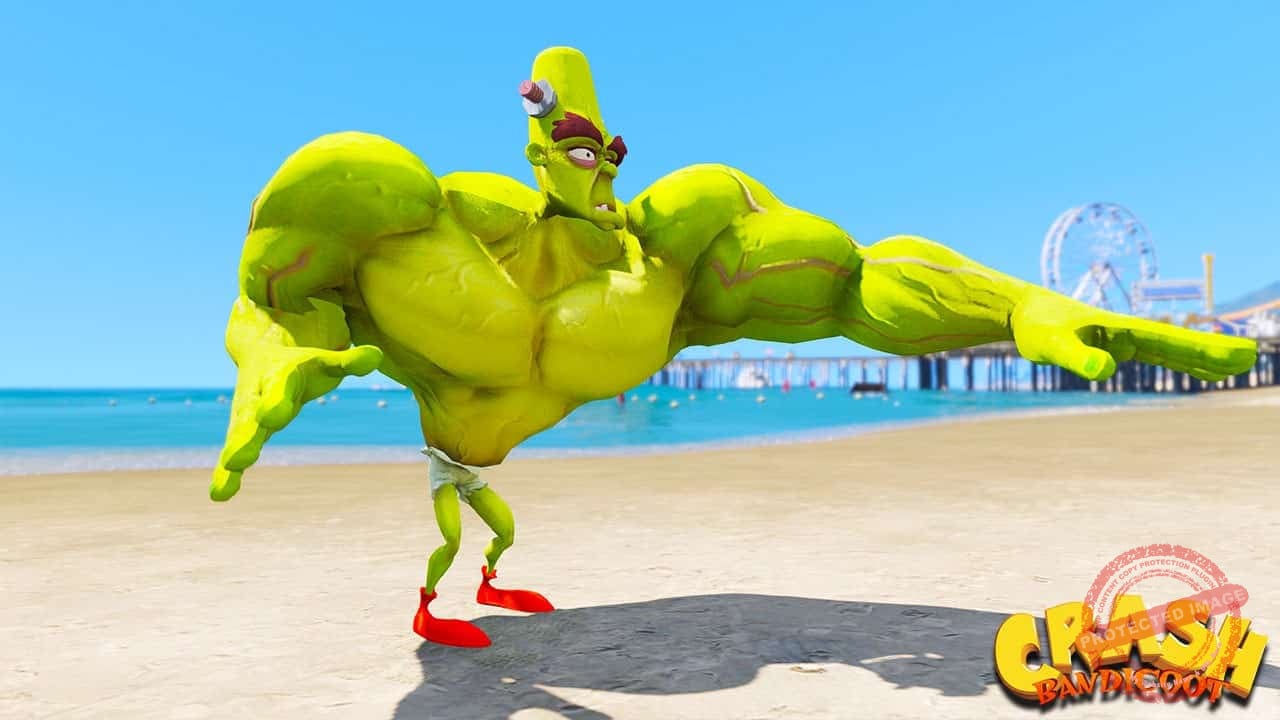 GTA 5 Mods Dr. Nitrus Brio HULK