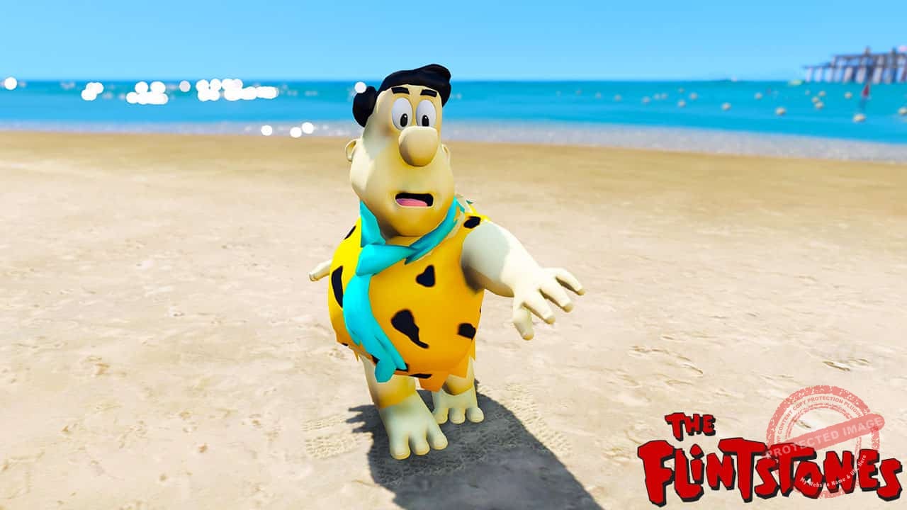 GTA 5 Mods Fred Flintstone