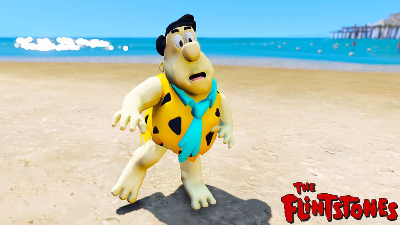 GTA 5 Mods Fred Flintstone
