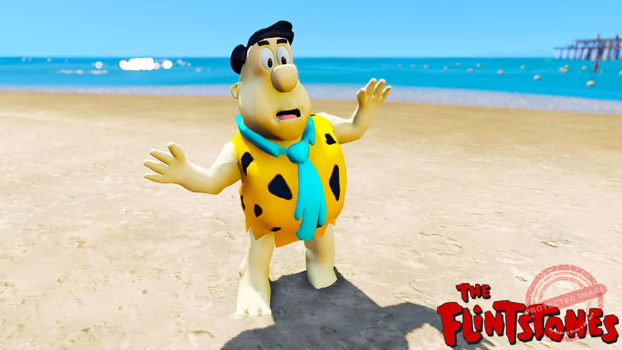 GTA 5 Mods Fred Flintstone