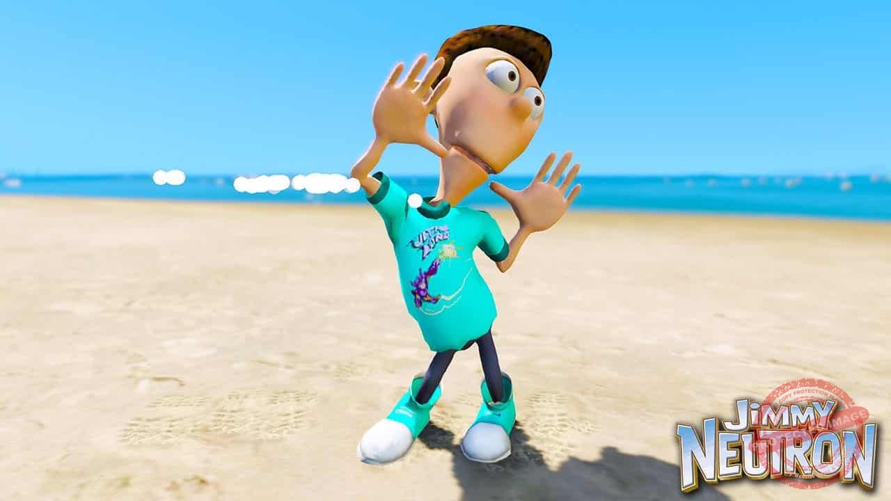 GTA 5 Mods Sheen in Jimmy Neutron