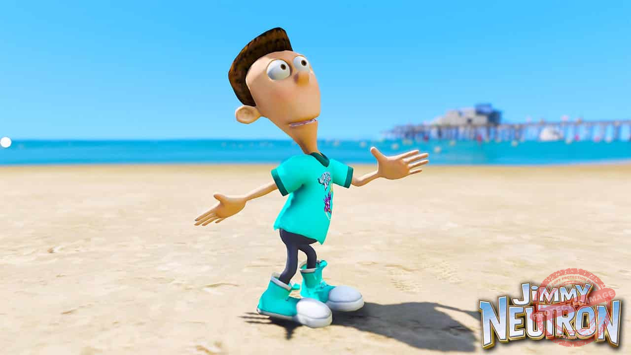 GTA 5 Mods Sheen in Jimmy Neutron