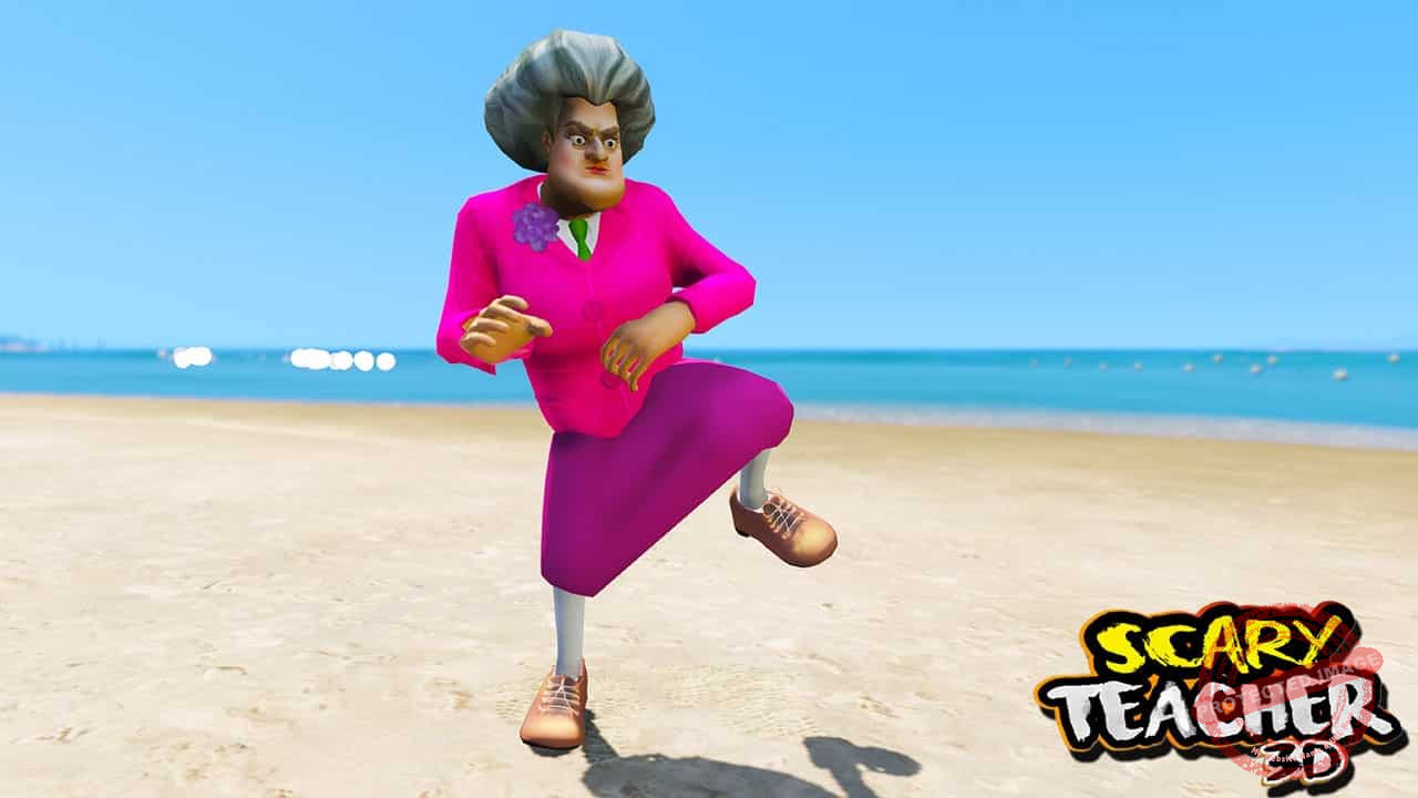 GTA 5 Mods Scary Teacher 3D Agatha