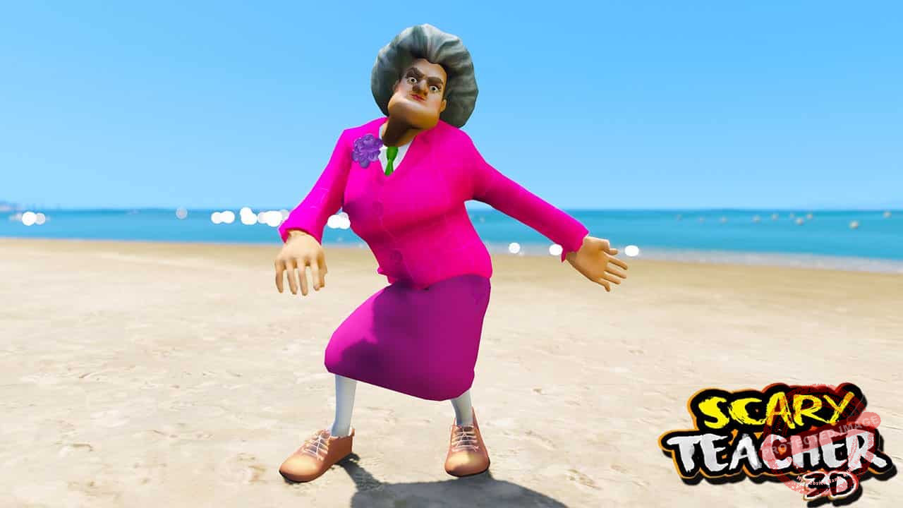 GTA 5 Mods Scary Teacher 3D Agatha