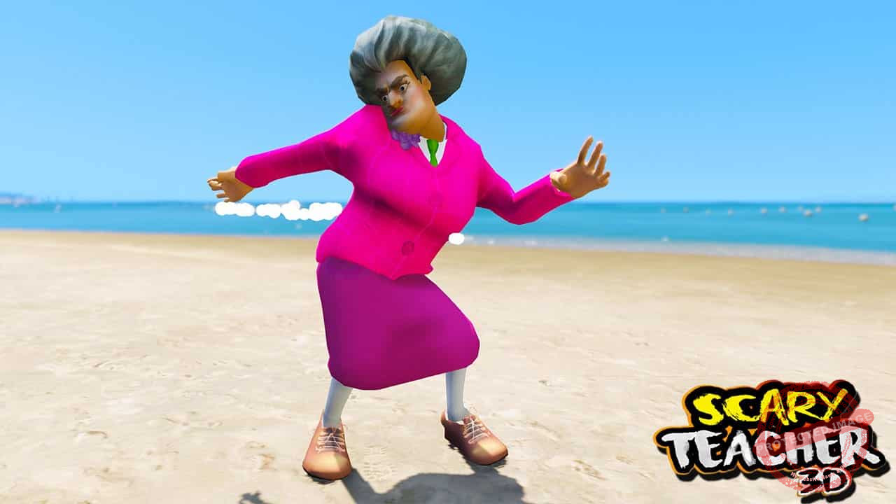 GTA 5 Mods Scary Teacher 3D Agatha