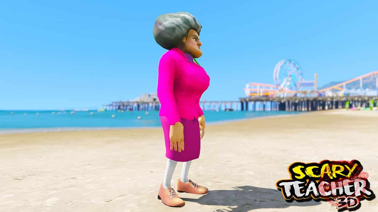 GTA 5 Mods Scary Teacher 3D Agatha