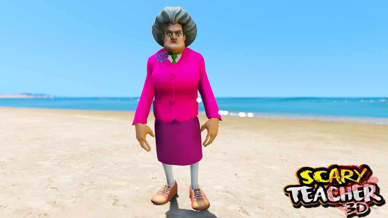 GTA 5 Mods Scary Teacher 3D Agatha