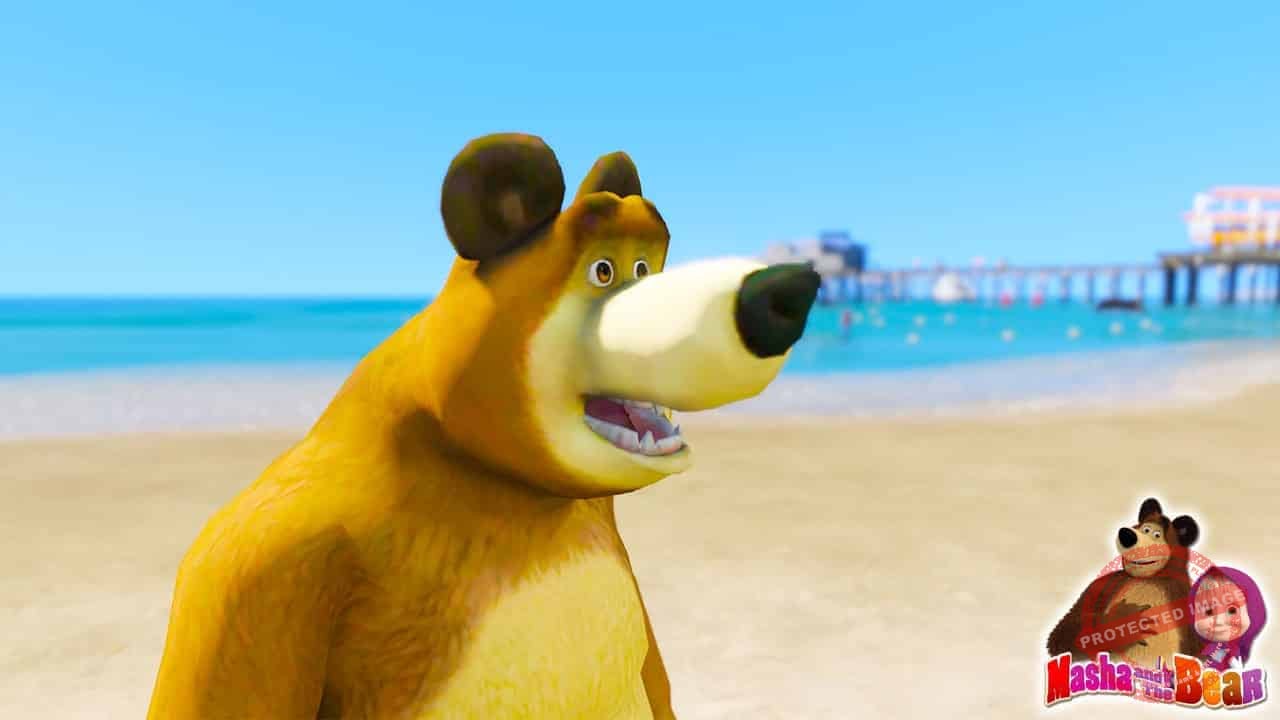 GTA 5 Mods Bear in Masha and the Bear
