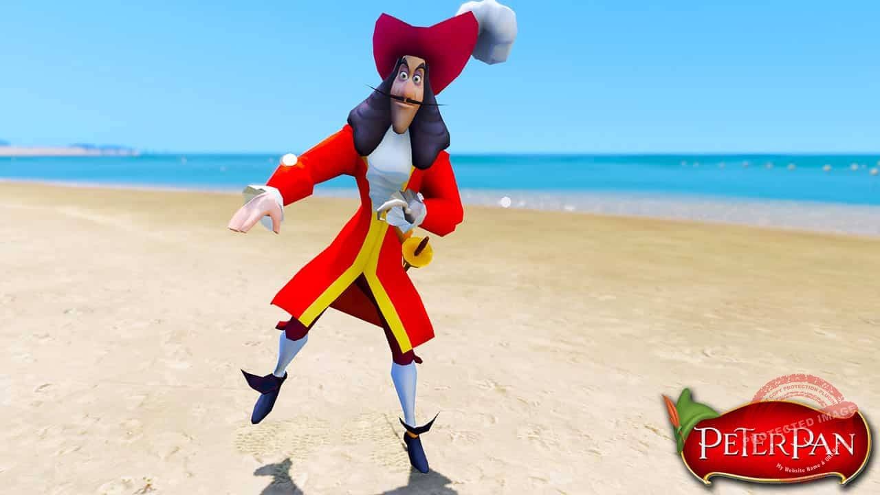 GTA 5 Mods Captain Hook