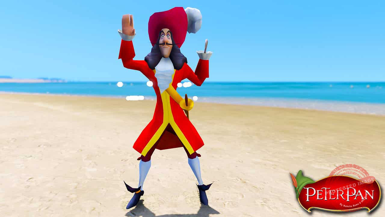 GTA 5 Mods Captain Hook