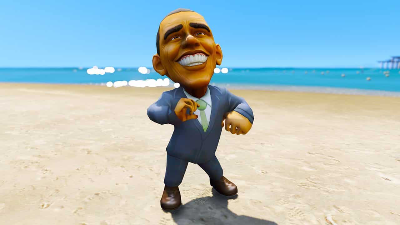 GTA 5 Mods Chibi Obama
