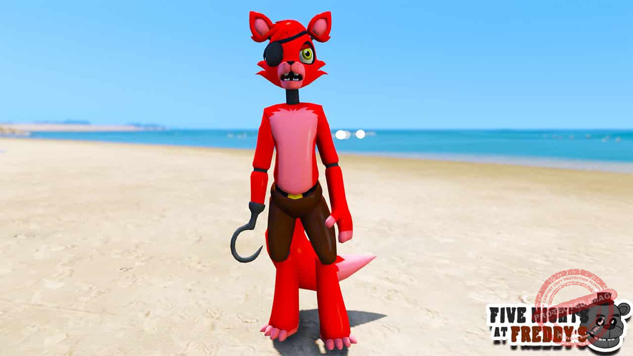 GTA 5 Mods FNAF DKC Foxy