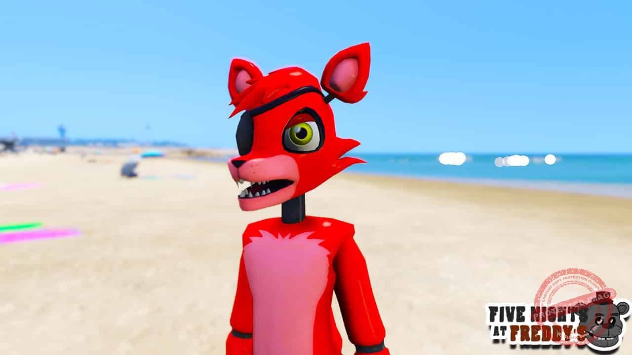 GTA 5 Mods FNAF DKC Foxy