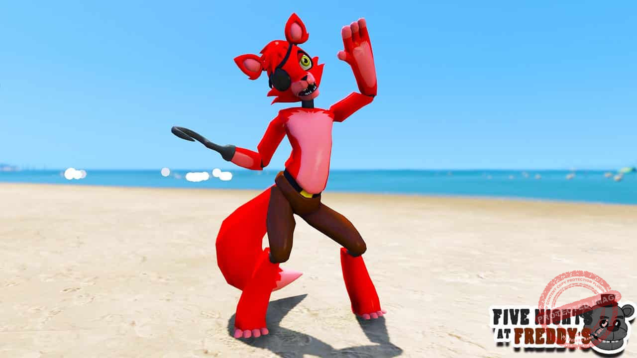 GTA 5 Mods FNAF DKC Foxy