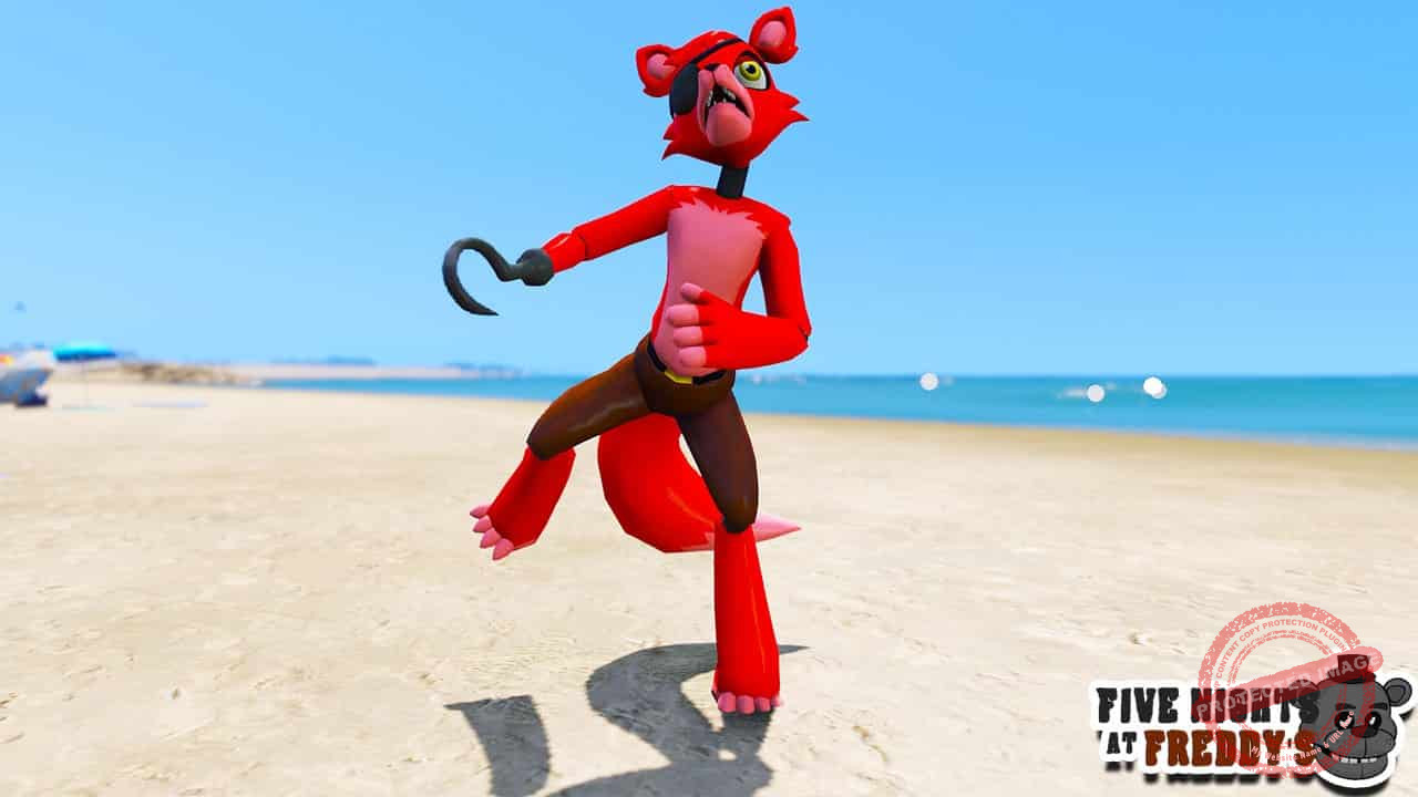 GTA 5 Mods FNAF DKC Foxy