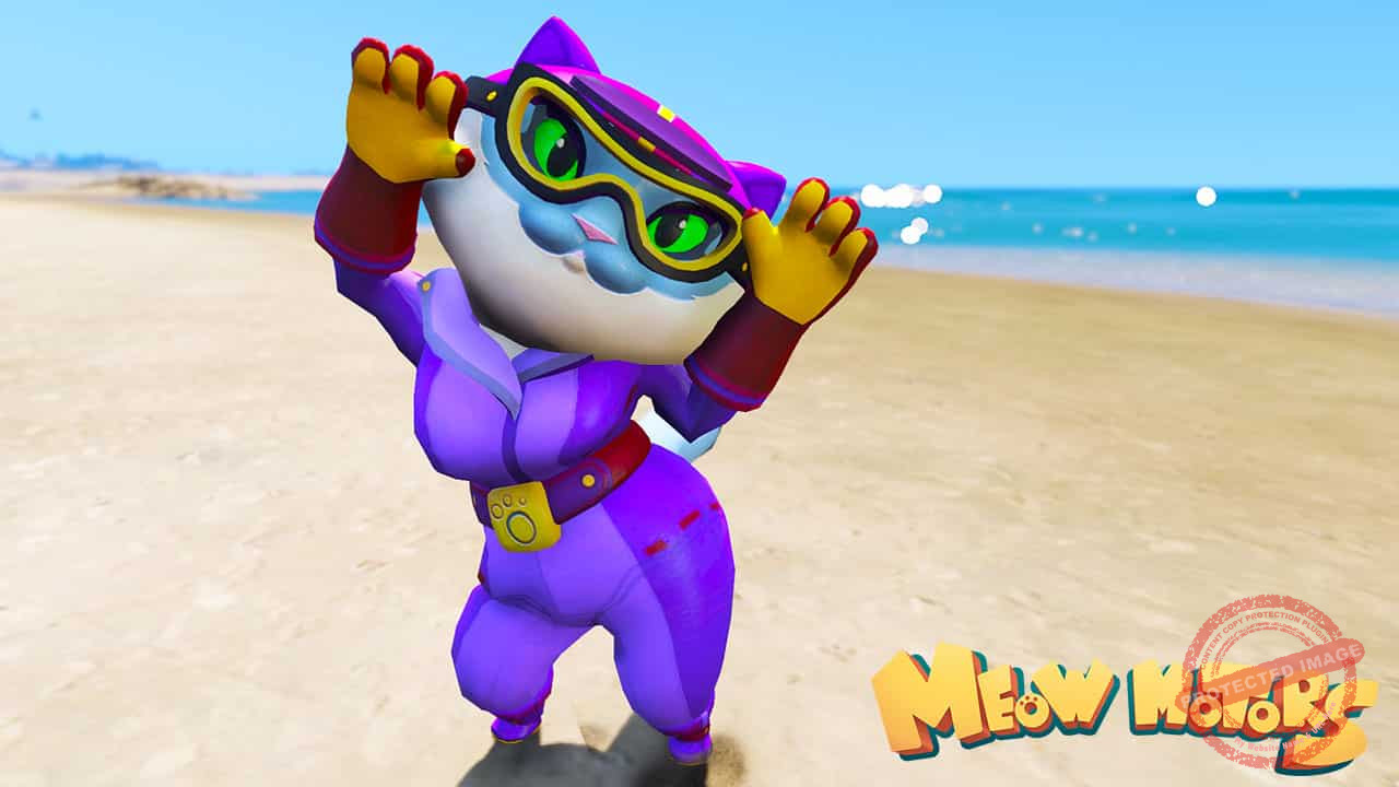 GTA 5 Mods Dora in Meow Motors
