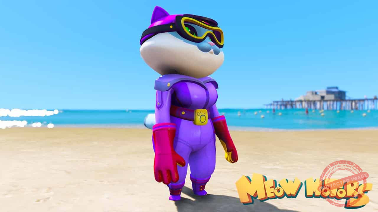 GTA 5 Mods Dora in Meow Motors