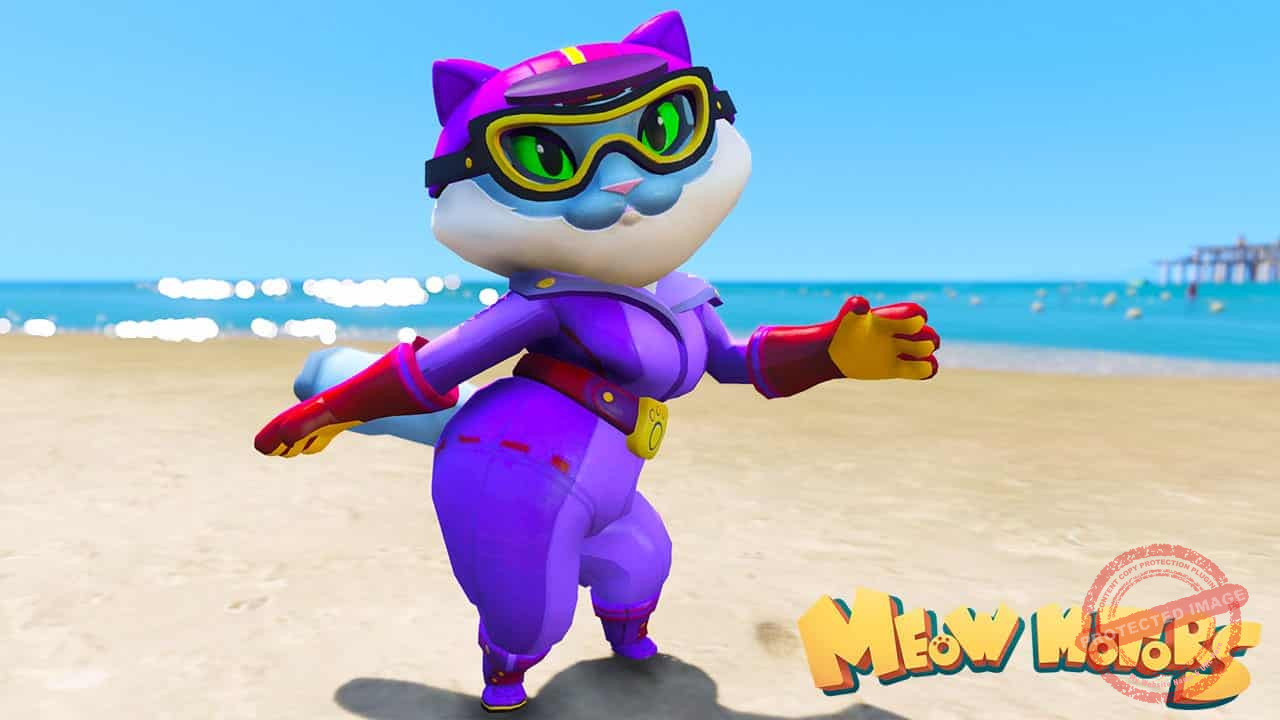 GTA 5 Mods Dora in Meow Motors