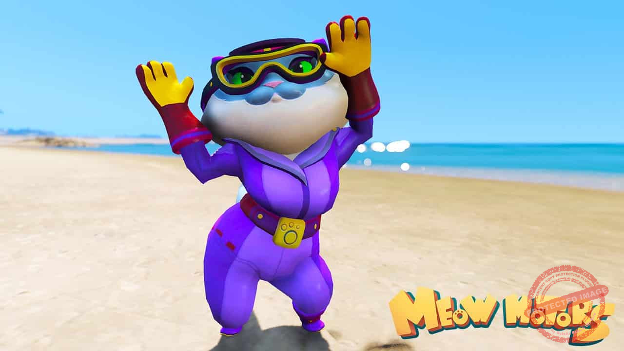GTA 5 Mods Dora in Meow Motors