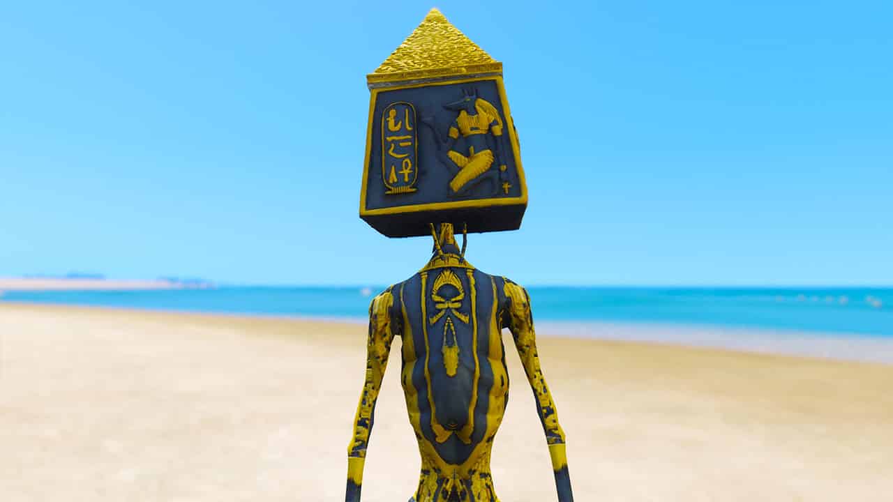 GTA 5 Mods EGYPT SIREN HEAD