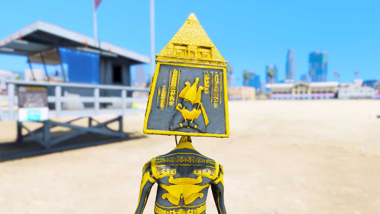 GTA 5 Mods EGYPT SIREN HEAD