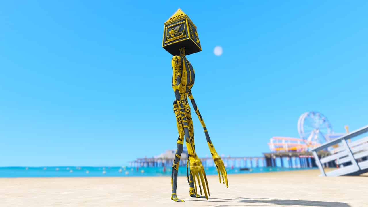 GTA 5 Mods EGYPT SIREN HEAD