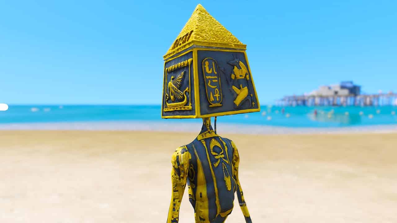 GTA 5 Mods EGYPT SIREN HEAD