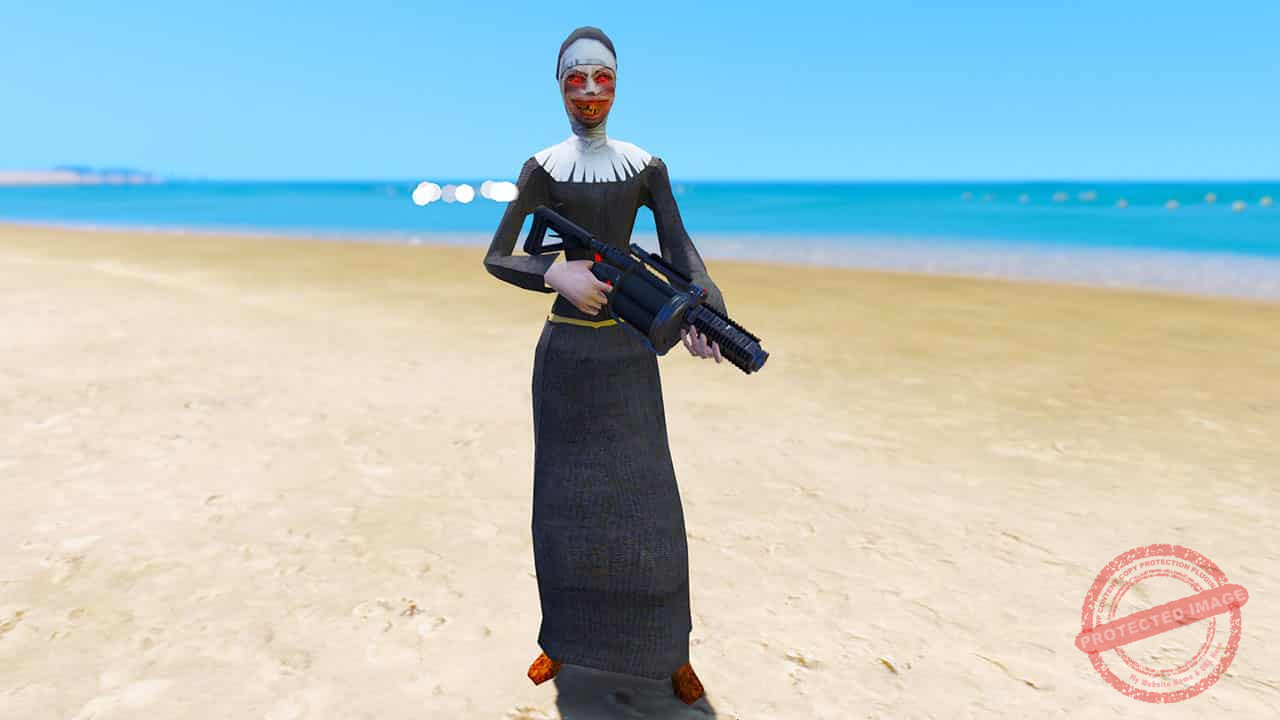 GTA 5 Mods Evil Nun