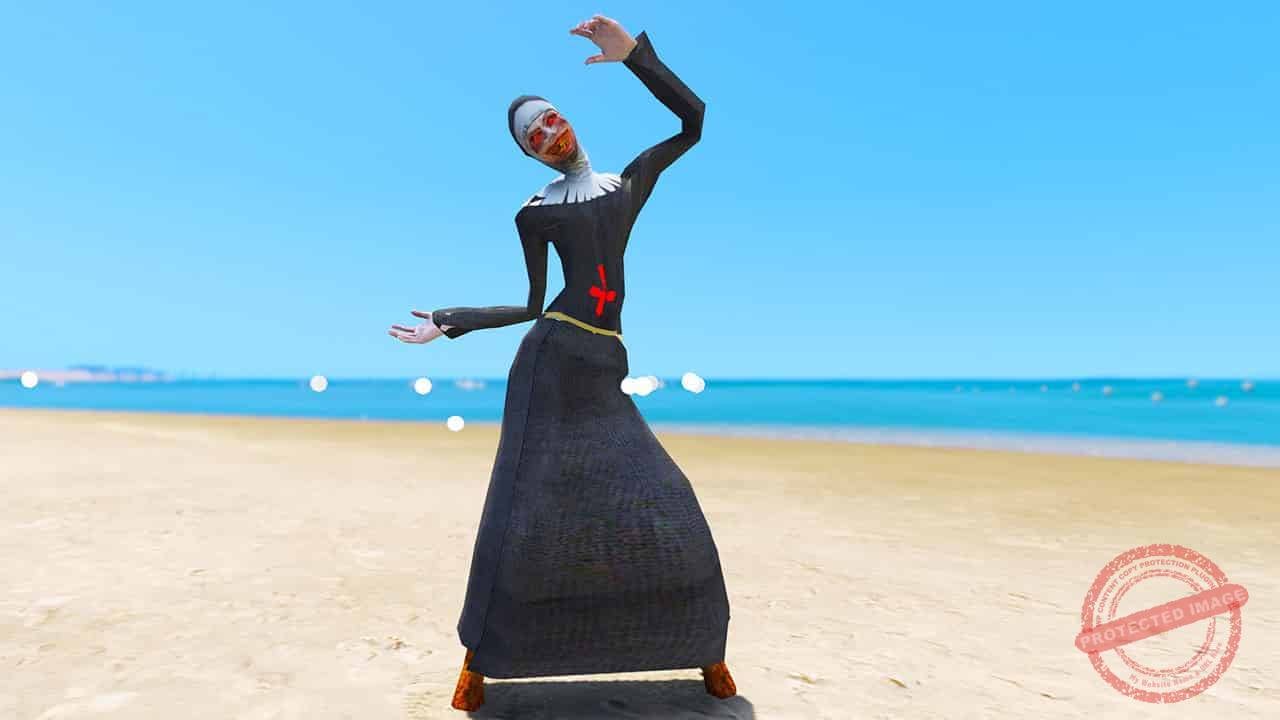 GTA 5 Mods Evil Nun