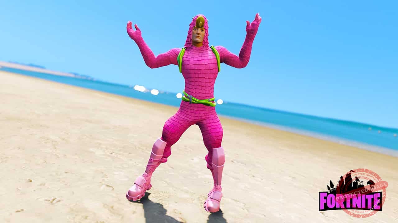 GTA 5 Mods Fornite King Flamingo
