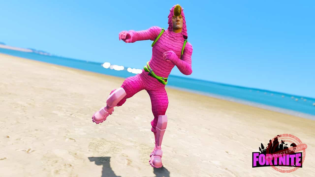 GTA 5 Mods Fornite King Flamingo