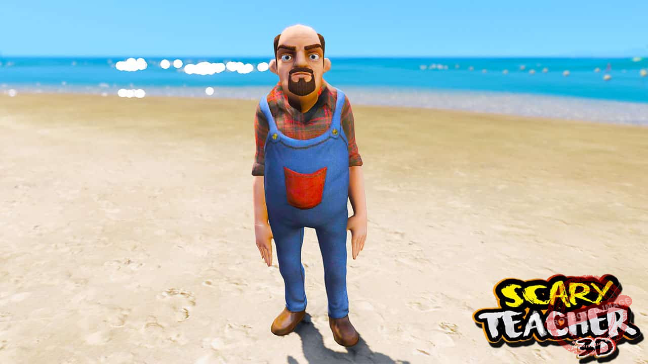 GTA 5 Mods Scary Teacher 3D Francis