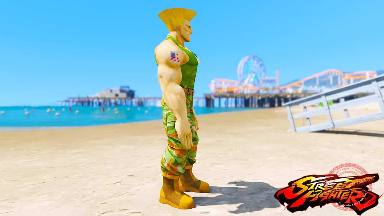 GTA 5 Mods Guile Super Street Fighter