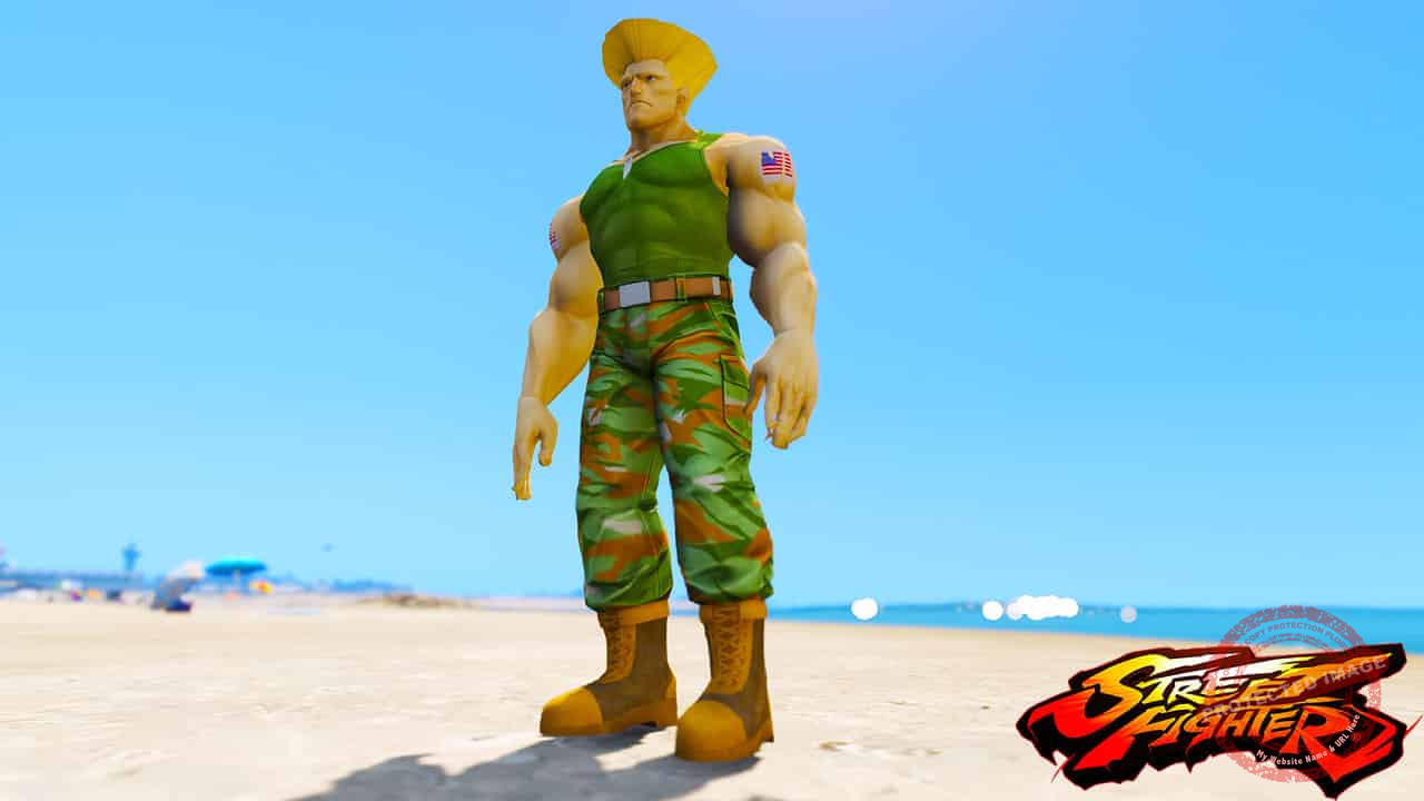 GTA 5 Mods Guile Super Street Fighter
