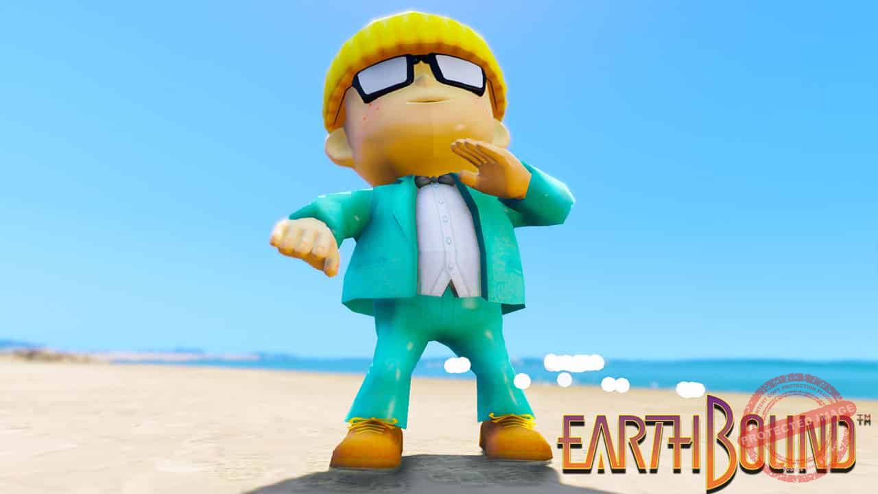 GTA 5 Mods JEFF in Earthbound