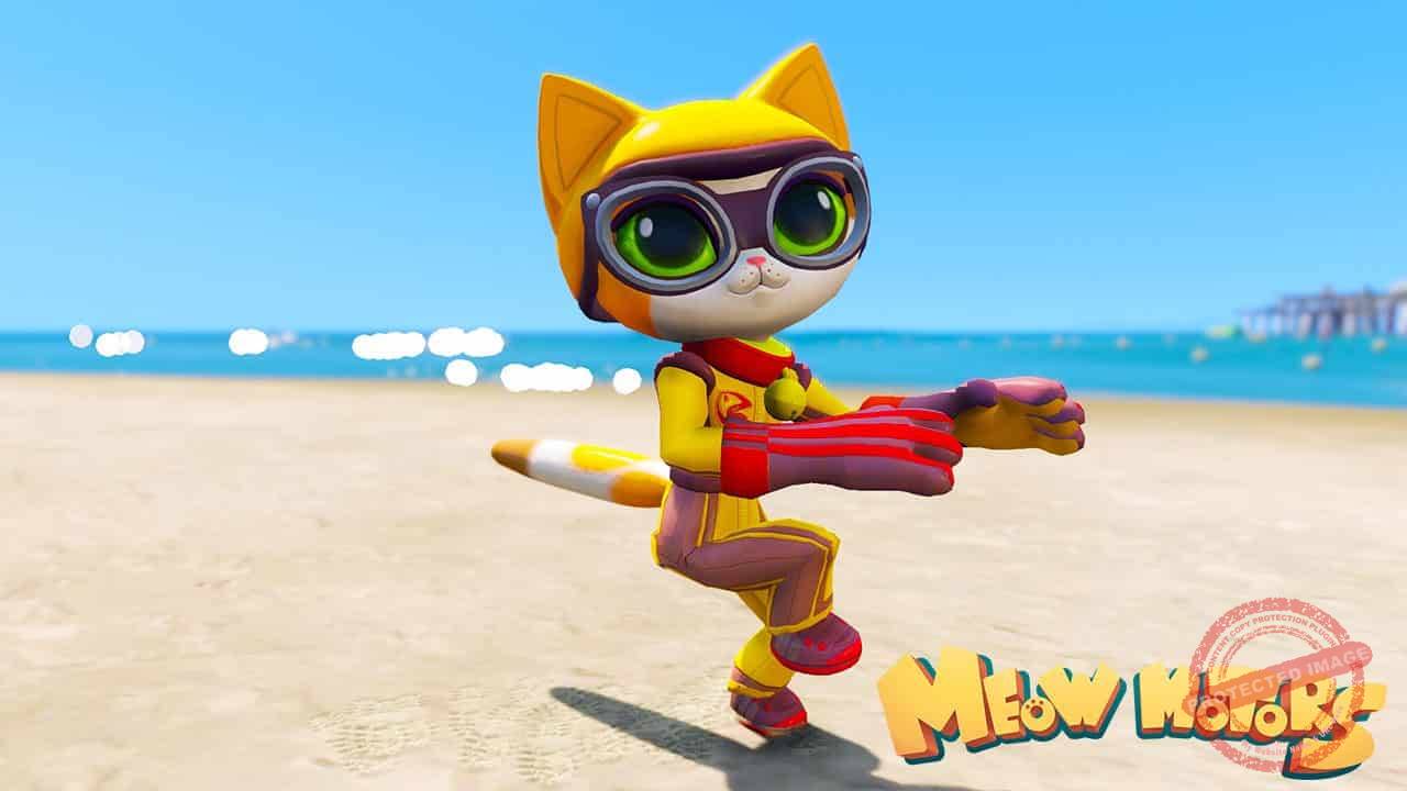 GTA 5 Mods Lily in Meow Motors