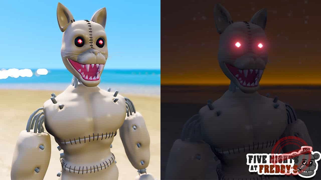 GTA 5 Mods FNAF Monster Cat