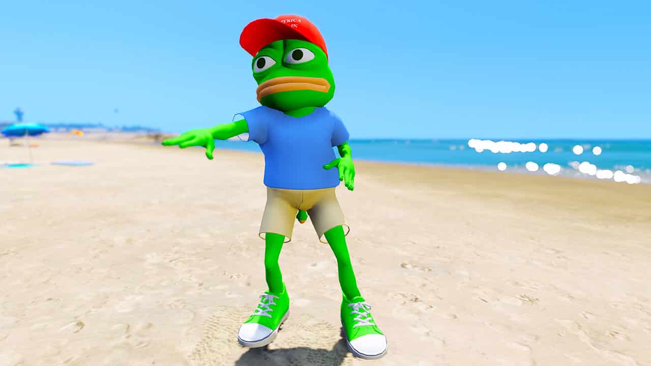 GTA 5 Mods Pepe The Sad Frog