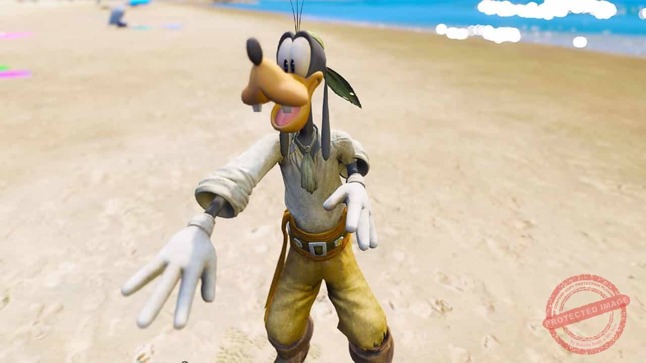 GTA 5 Mods Pirate Goofy