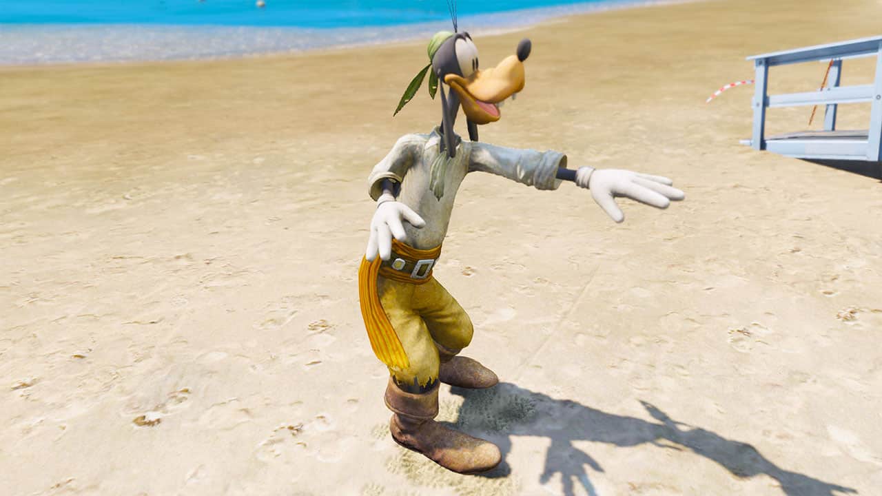GTA 5 Mods Pirate Goofy