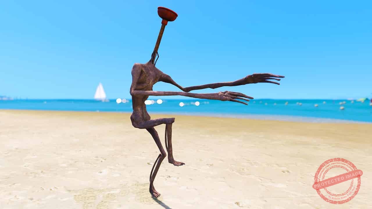 GTA 5 Mods PLUNGER SIREN HEAD