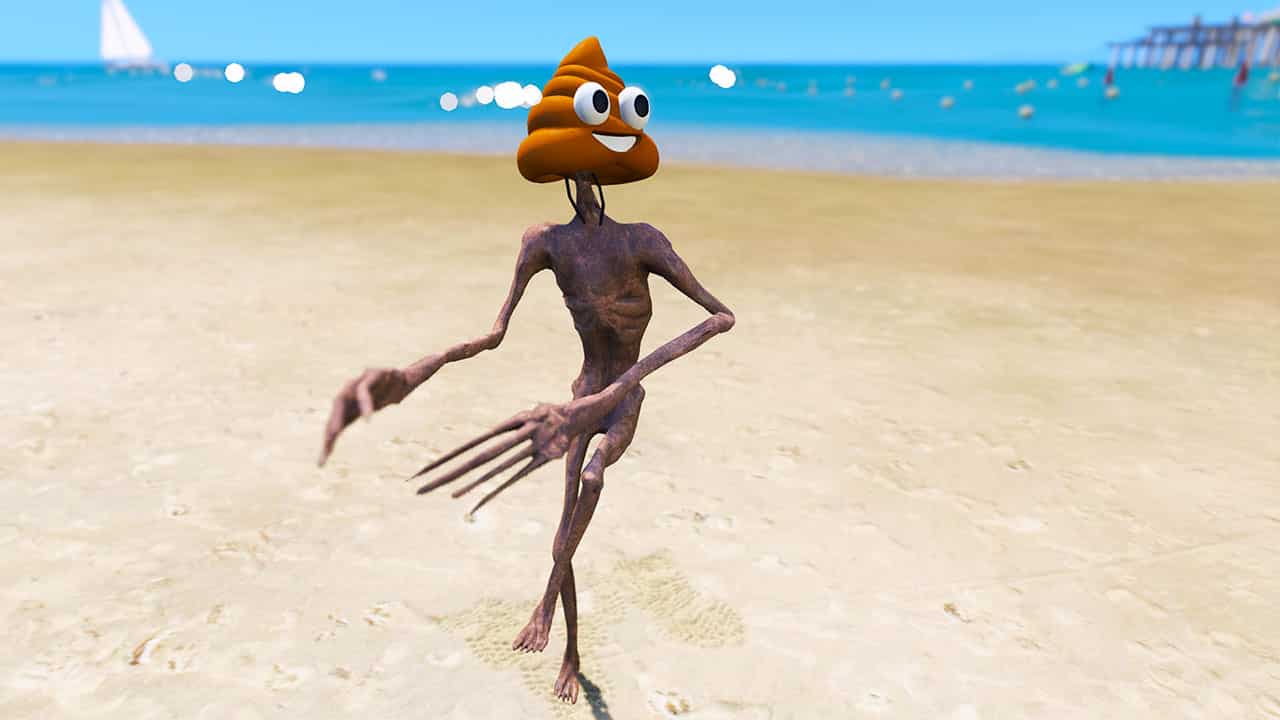 GTA 5 Mods POOP SIREN HEAD