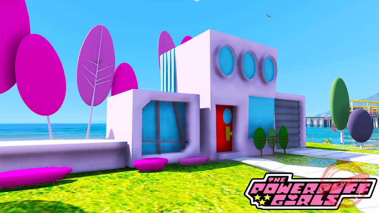GTA 5 Mods Powerpuff Girls House