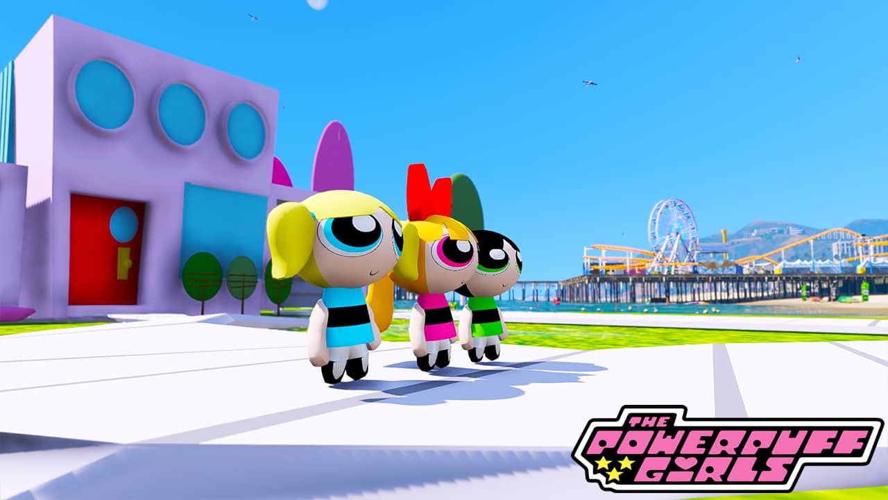 GTA 5 Mods Powerpuff Girls House
