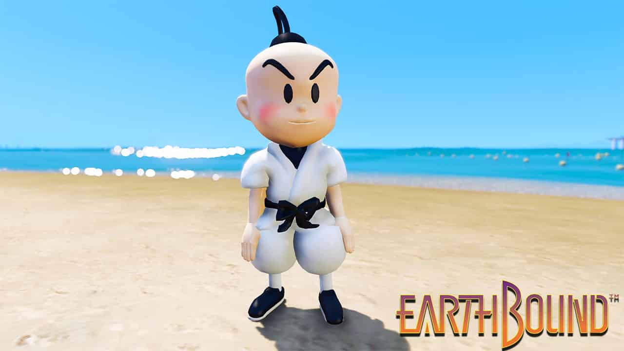 GTA 5 Mods Prince Poo in Earthbound