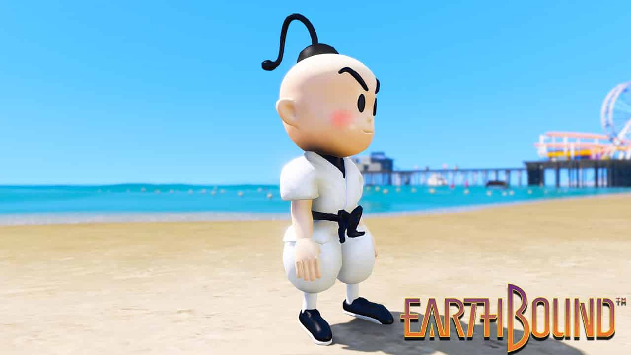 GTA 5 Mods Prince Poo in Earthbound