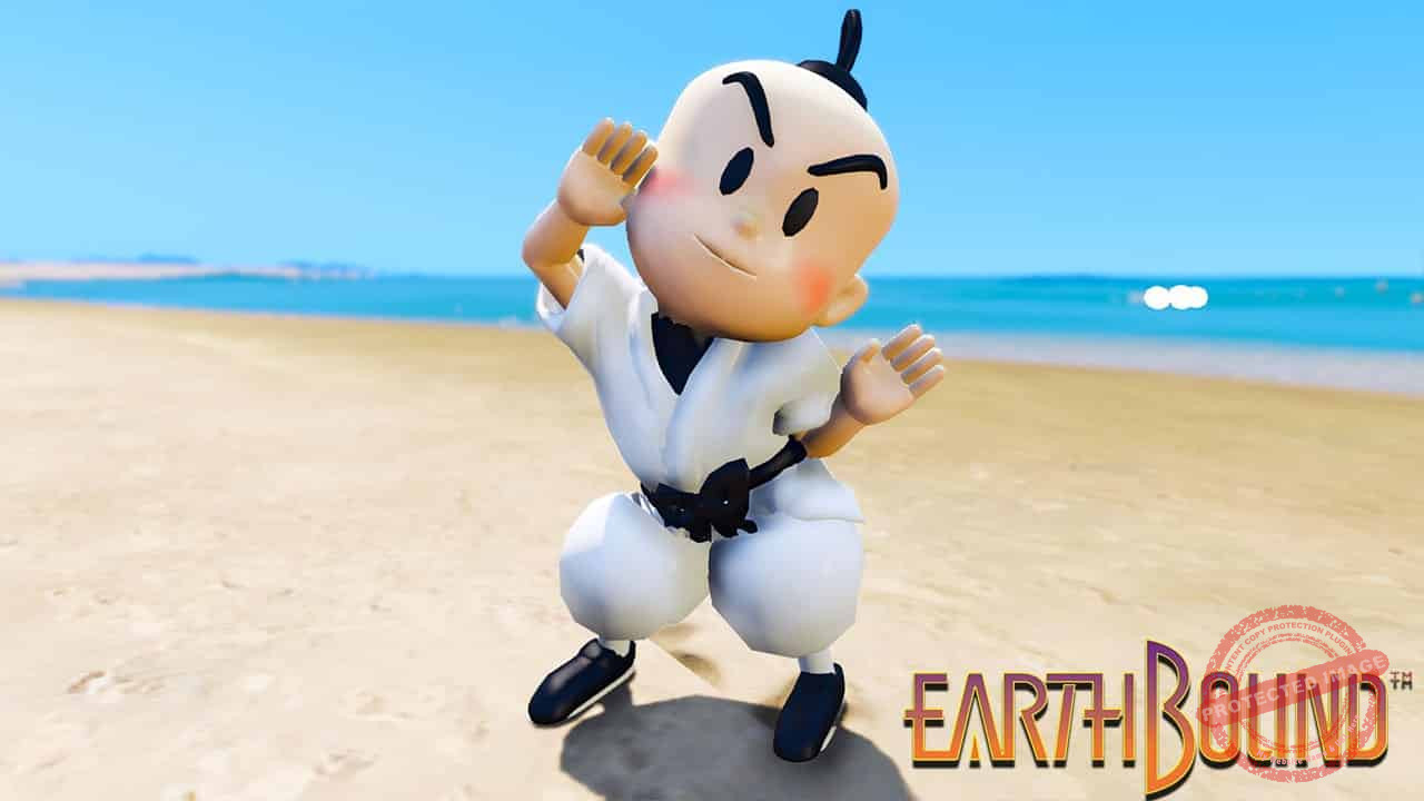 GTA 5 Mods Prince Poo in Earthbound
