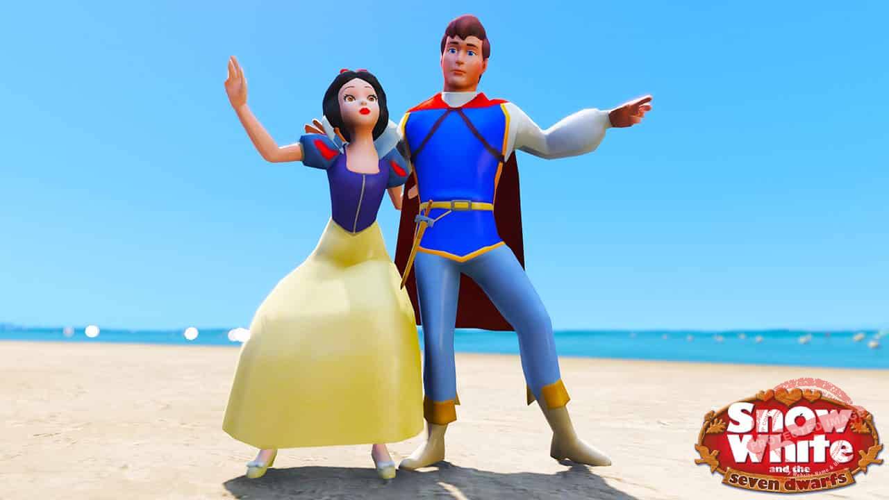 GTA 5 Mods Prince and Snow White