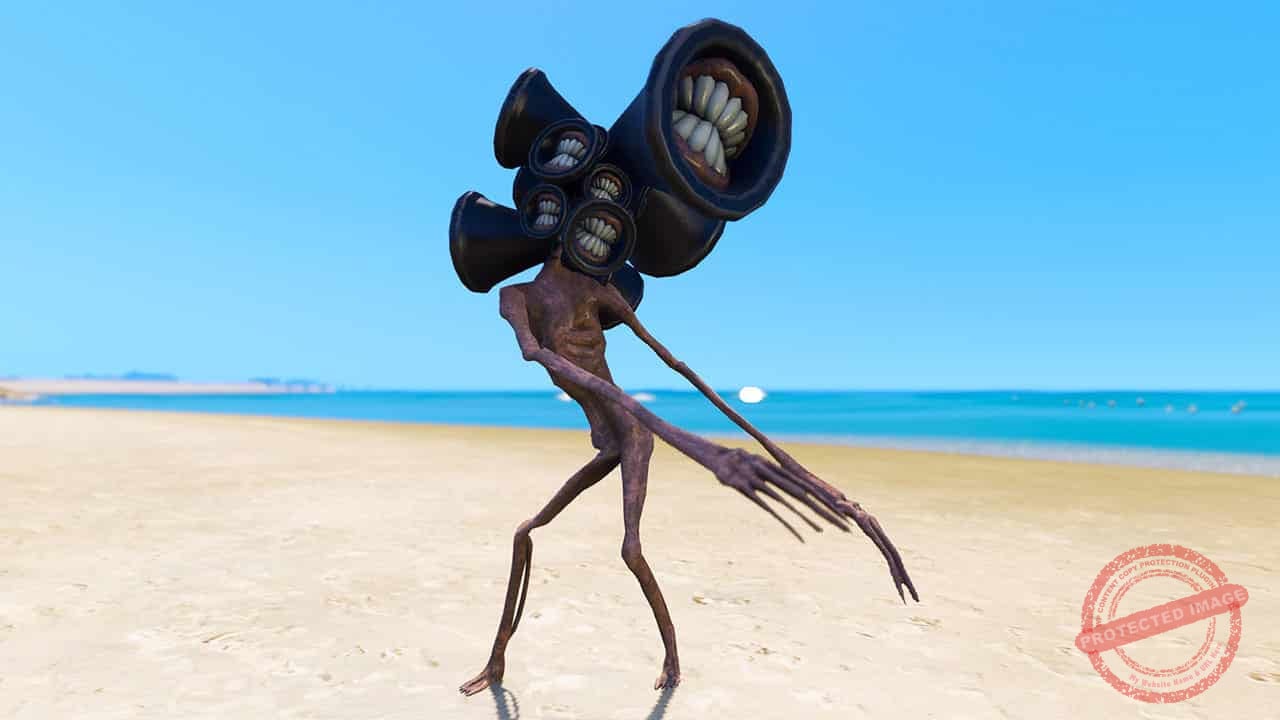 GTA 5 Mods SIREN MANY HEAD