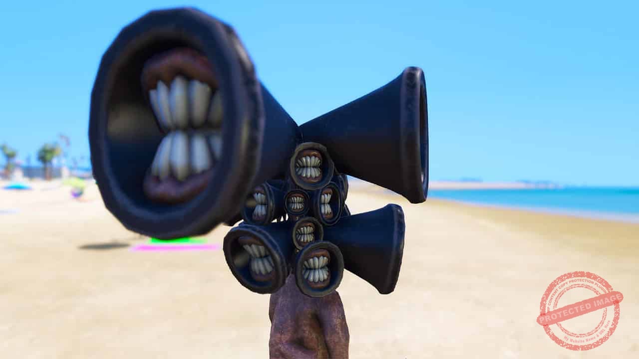 GTA 5 Mods SIREN MANY HEAD